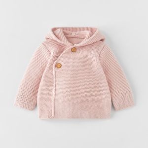 Zara oversized wrap knit jacket
